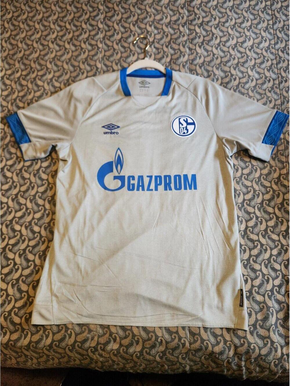 Schalke 04 2018/2019 Germany Away Soccer Jersey Size M